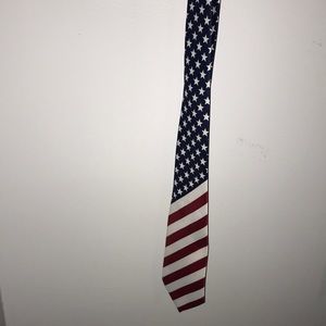 U.S.A men’s red, white, and blue tie